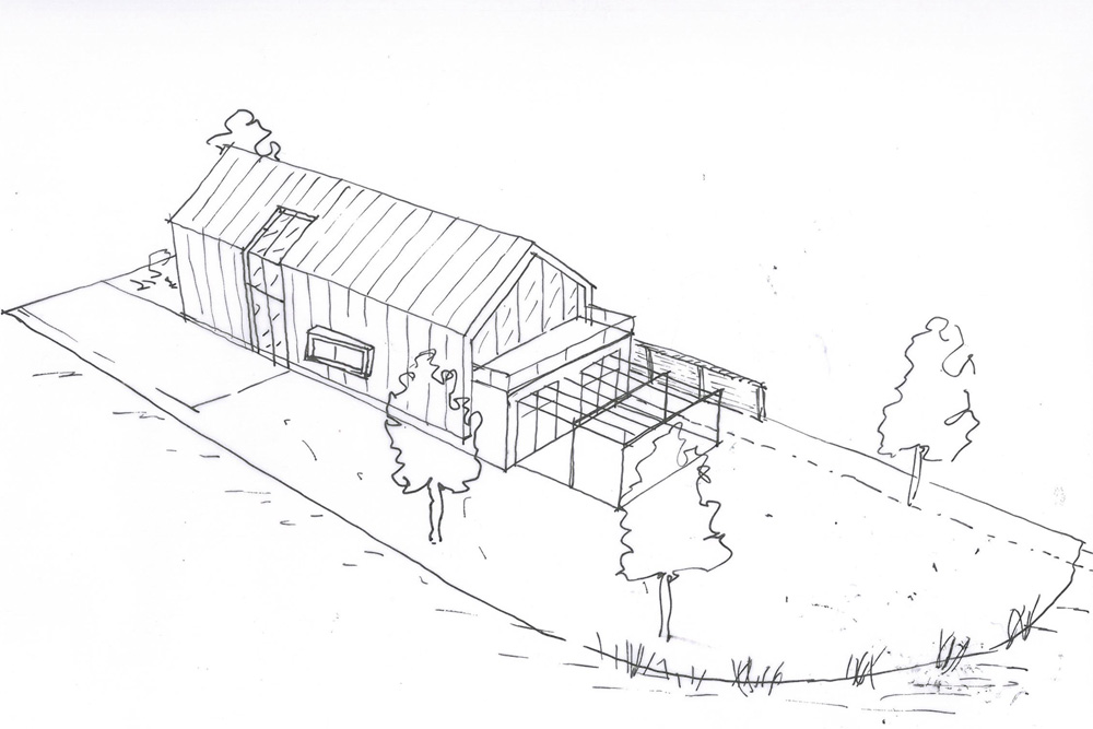 week 40: design for a barn house